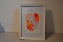 Charger l'image dans la galerie, Oeuvre personnalisée - Aquarelle et calligraphie