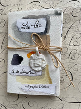 Load image into Gallery viewer, Cahier d'artiste " Le lac"