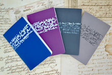 Charger l'image dans la galerie, Petit cahier avec calligraphie originale