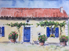 Load image into Gallery viewer, Votre maison à l&#39;aquarelle
