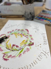 Charger l&#39;image dans la galerie, Calligraphie personnalisée (grand format)
