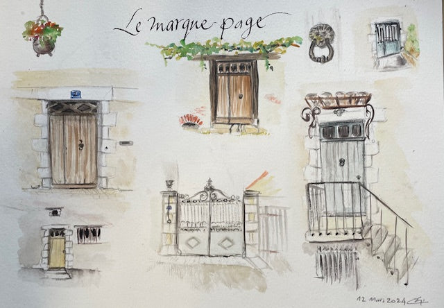 Votre maison à l'aquarelle