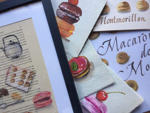 Cahier d'artiste gourmand à Montmorillon