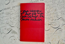 Load image into Gallery viewer, Petit cahier avec calligraphie originale
