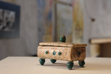 Load image into Gallery viewer, Small jewelry box (Raku ceramic)
