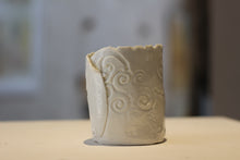 Load image into Gallery viewer, Fine porcelain jar or candle holder 
