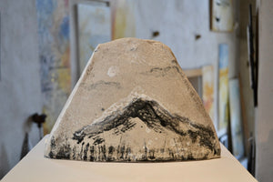 "Mount Fuji" Vase