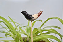 Load image into Gallery viewer, Sandstone bird (on wooden spike) 
